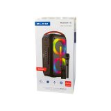 Bluetooth speaker DJBOX + remote control + microphone