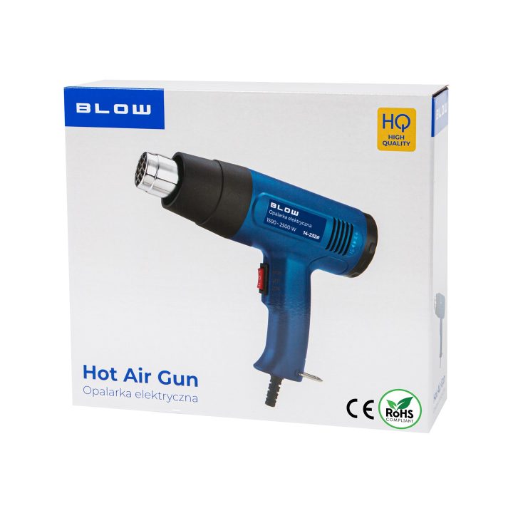 Electric heat gun 1500 / 2500W 300 - 650°C BLOW