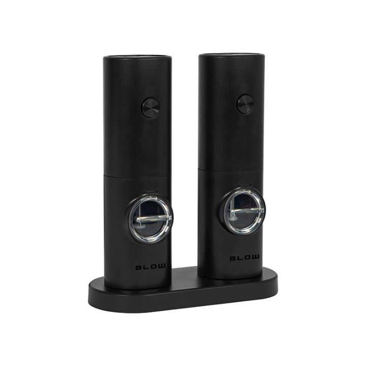 Electric salt and pepper grinder with window BLOW SP-01