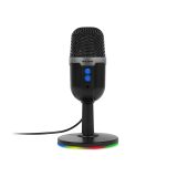 Studio microphone with BLOW LED stand
