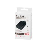 Wall charger USB-Cx4 PD 100W GAN black