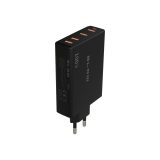 Wall charger USB-Cx4 PD 100W GAN black