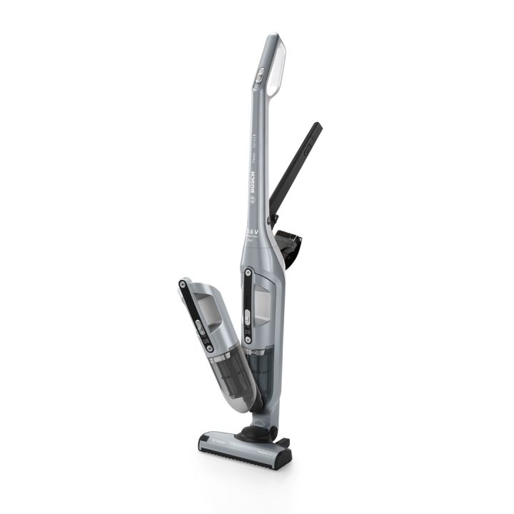 Bosch BCH3P210 stick vacuum/electric broom 2-in-1 stick vacuum AC/Battery Dry Bagless 0.4 L Black Grey