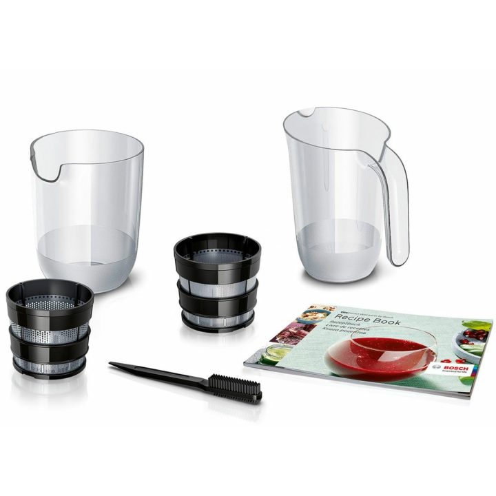 Bosch MESM500W juice maker Slow juicer 150 W Black White