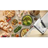 Bosch MFQ37470 Hand mixer 750 W Black White