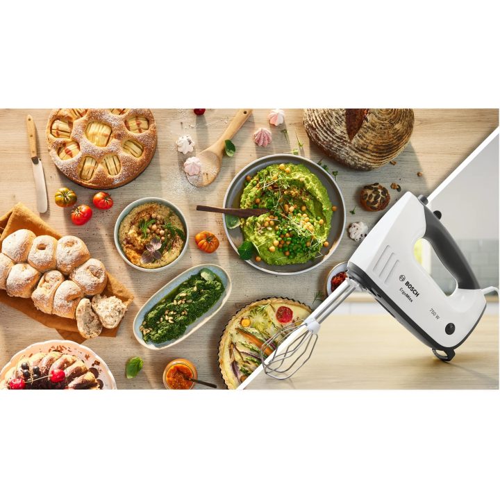 Bosch MFQ37470 Hand mixer 750 W Black White