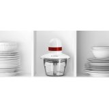 Bosch MMRP1000 electric food chopper 0.8 L 400 W Red Transparent White