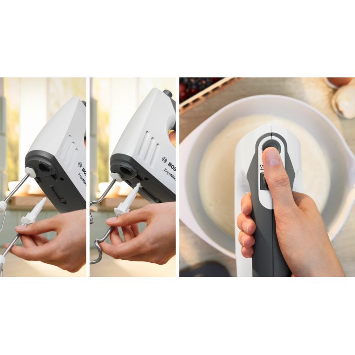 Bosch MMRP1000 electric food chopper 0.8 L 400 W Red Transparent White