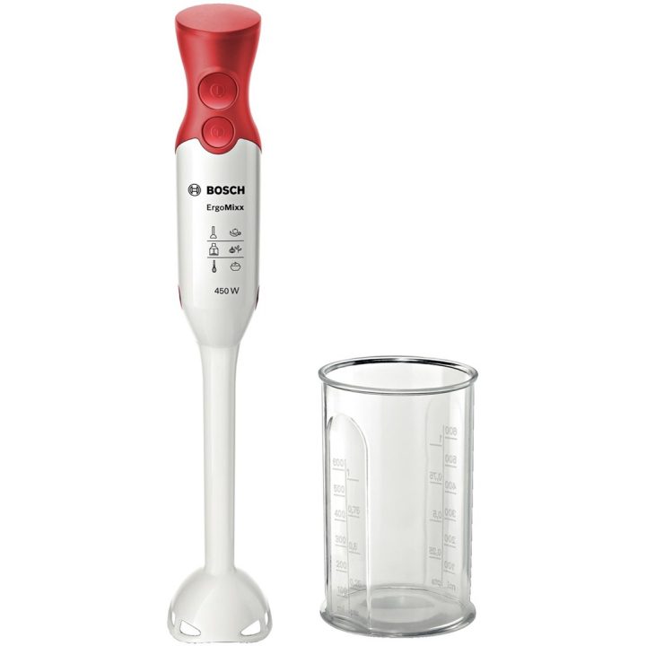 Bosch MSM64010 blender Immersion blender 450 W Red White