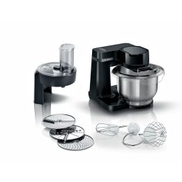 Bosch Serie 2 MUMS2EB01 food processor 700 W 3.8 L Black Stainless steel