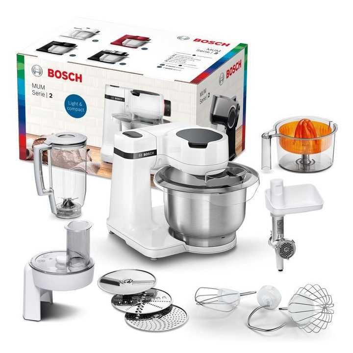 Bosch Serie 2 MUMS2EW40 food processor 700 W 3.8 L White