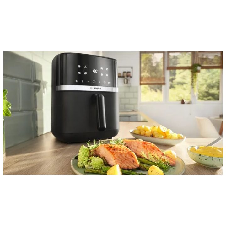 Bosch Serie 4 MAFS2462B fryer Single 6.1 L Stand-alone 2050 W Hot air fryer Black