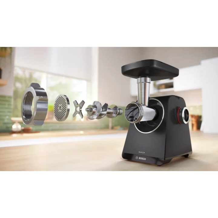 Bosch Serie 4 MFWS440B mincer 1900 W Black Silver