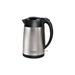 Bosch TWK3P420 electric kettle 1.7 L 2400 W Black Stainless steel
