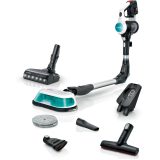 Cordless 2-in-1 hoover vacuuming and mopping Unlimited 7 ProHygienic Aqua White