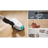 Cordless 2-in-1 hoover vacuuming and mopping Unlimited 7 ProHygienic Aqua White
