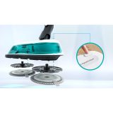 Cordless 2-in-1 hoover vacuuming and mopping Unlimited 7 ProHygienic Aqua White