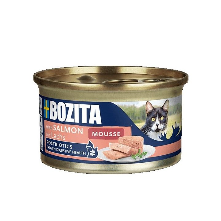 BOZITA Mousse Salmon - wet cat food - 85g