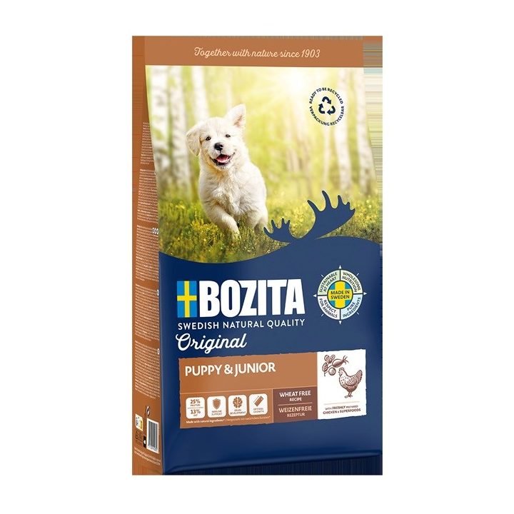BOZITA Original Puppy & Junior Chicken - dry dog food - 12kg