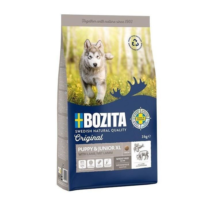 BOZITA Original Puppy & Junior XL Lamb - dry dog food - 12kg