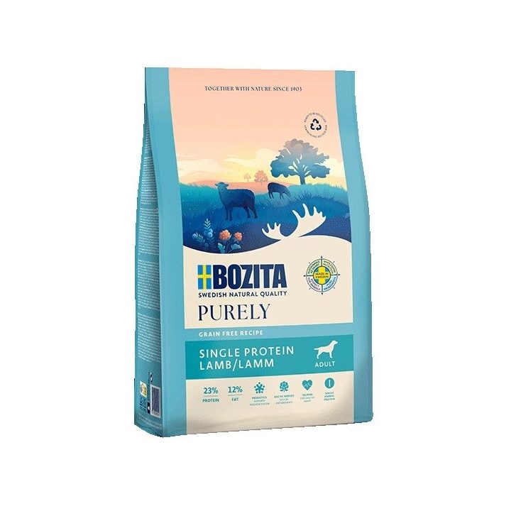 BOZITA Purely Adult Lamb - dry dog food - 11kg