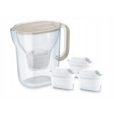 BRITA Style ESSENTIAL XL sand filter jug + 3 x MX Pro Pure Performance filter