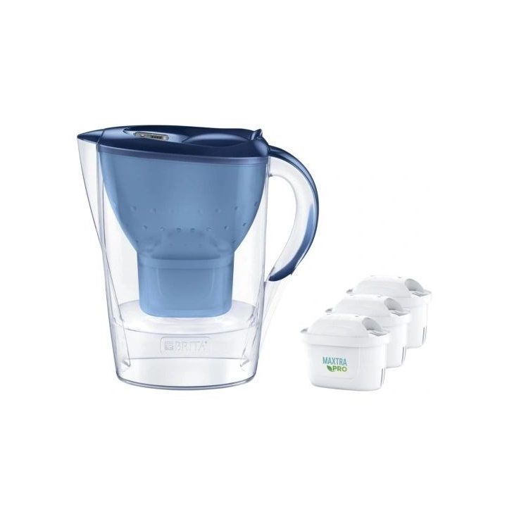 Brita Marella+3 Maxtra Pro PP filter jug (2.4 l blue)