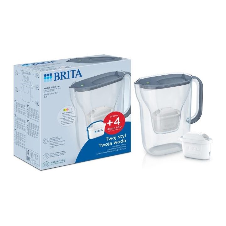 Brita Style Essential+4 MAXTRA PRO PURE PERFORMANCE (graphite)