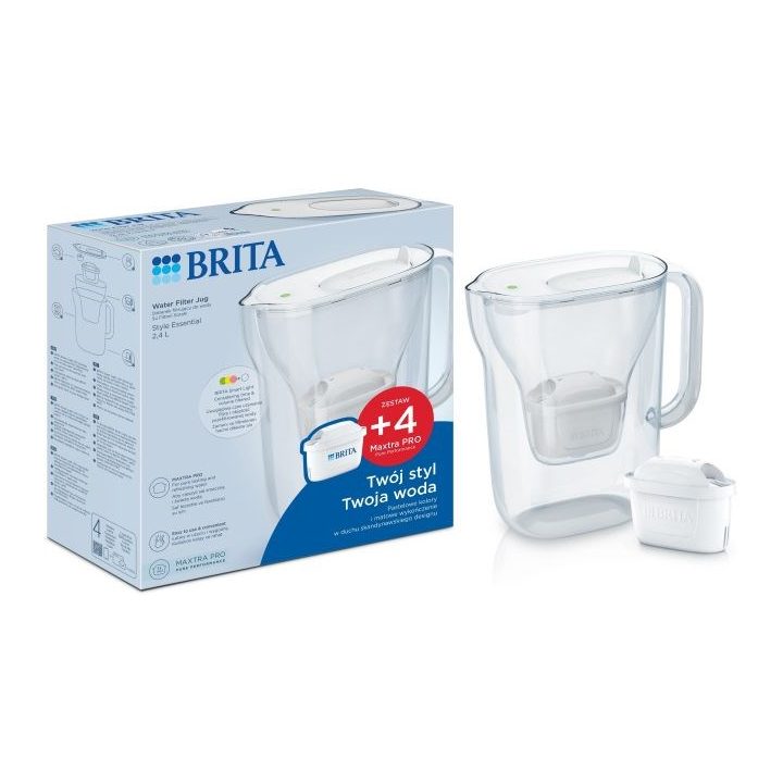 Brita Style Essential+4 MAXTRA PRO PURE PERFORMANCE (white)