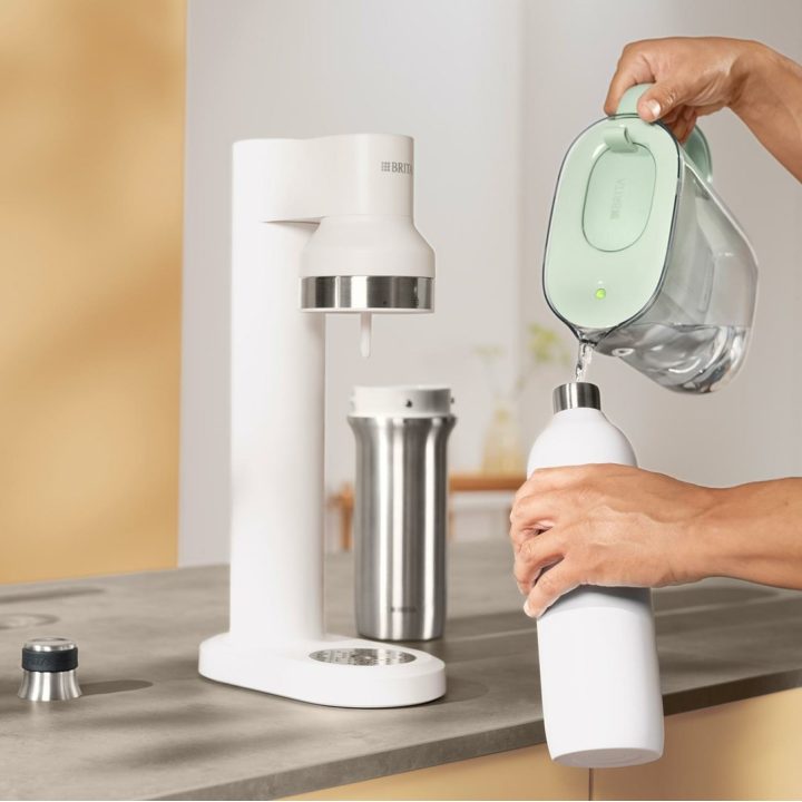 Brita sodaTRIO bottle (0.65 l white)