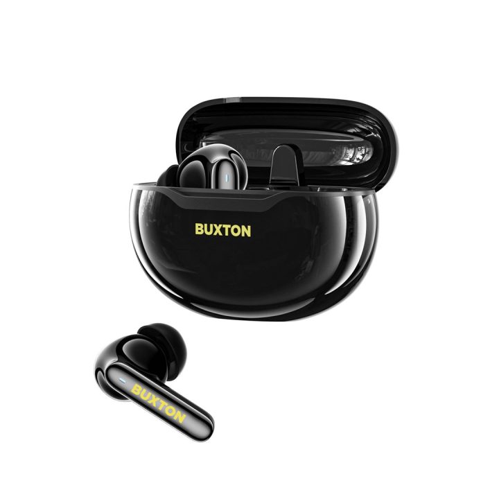 Buxton BTW 7200 Black Tuya - In-ear wireless earphones with charging case black