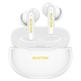 Buxton BTW 7200 White Tuya - In-ear wireless earphones with charging case white