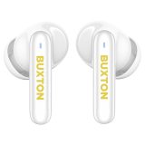 Buxton BTW 7200 White Tuya - In-ear wireless earphones with charging case white