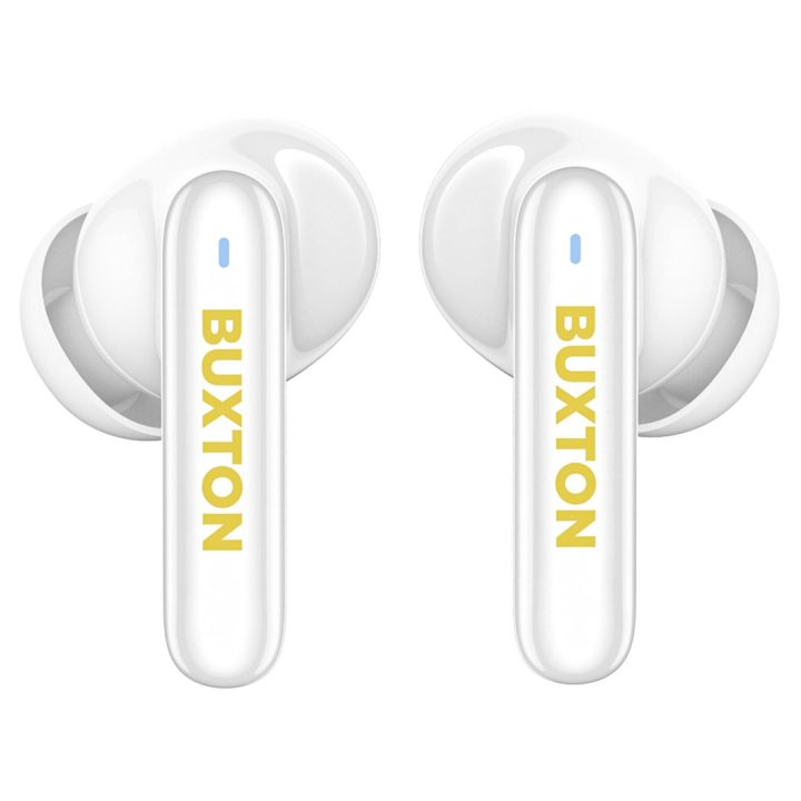 Buxton BTW 7200 White Tuya - In-ear wireless earphones with charging case white