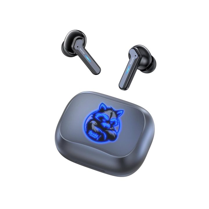 Buxton BTW 8200 Racoon - In-ear wireless earphones with charging case white