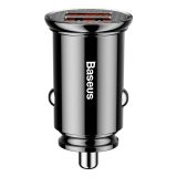 Baseus AB30BK mobile device charger Black Auto
