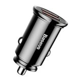 Baseus AB30BK mobile device charger Black Auto