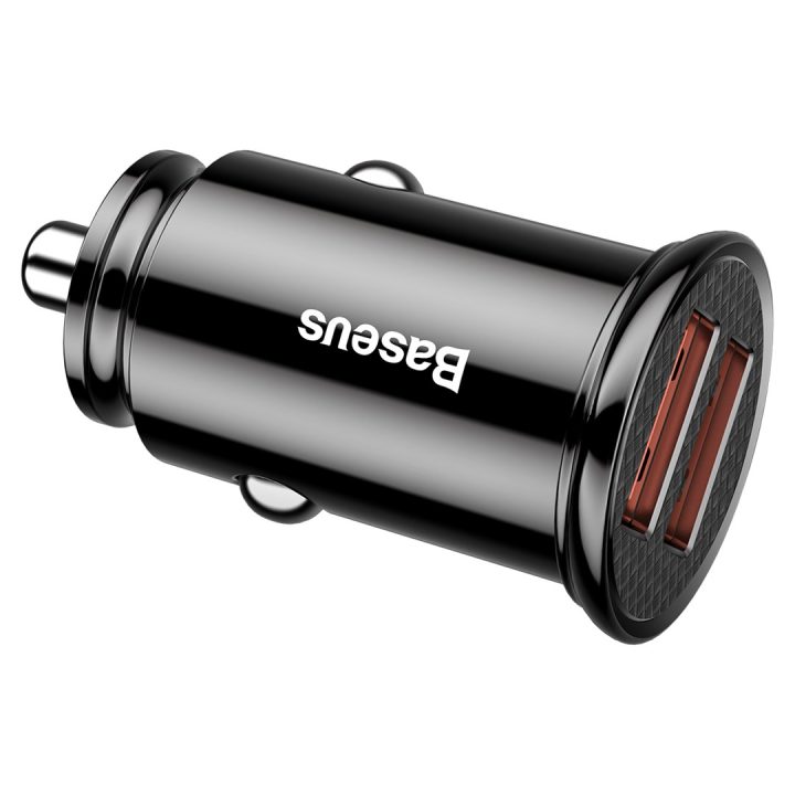 Baseus AB30BK mobile device charger Black Auto