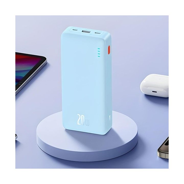 Baseus Airpow Lithium Polymer (LiPo) 20000 mAh Blue