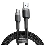 Baseus CATKLF-BG1 USB cable 1 m USB A USB C Black