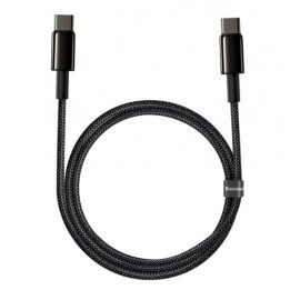 Baseus CATWJ-01 USB cable 1 m USB C 100 W Black