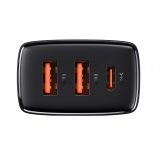 Baseus CCXJ-E01 mobile device charger Smartphone Smartwatch Tablet Black AC Fast charging Indoor