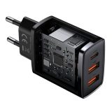 Baseus CCXJ-E01 mobile device charger Smartphone Smartwatch Tablet Black AC Fast charging Indoor