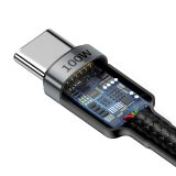 Baseus Cafule Kabel USB-C to USB-C 100 W 5 A 2 m