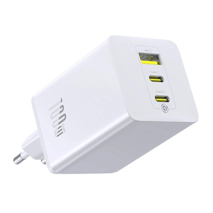 Baseus EnerFill FE11 PD QC 100 W Wall Charger White