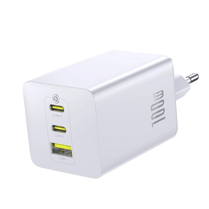 Baseus EnerFill FE11 PD QC 100 W Wall Charger White