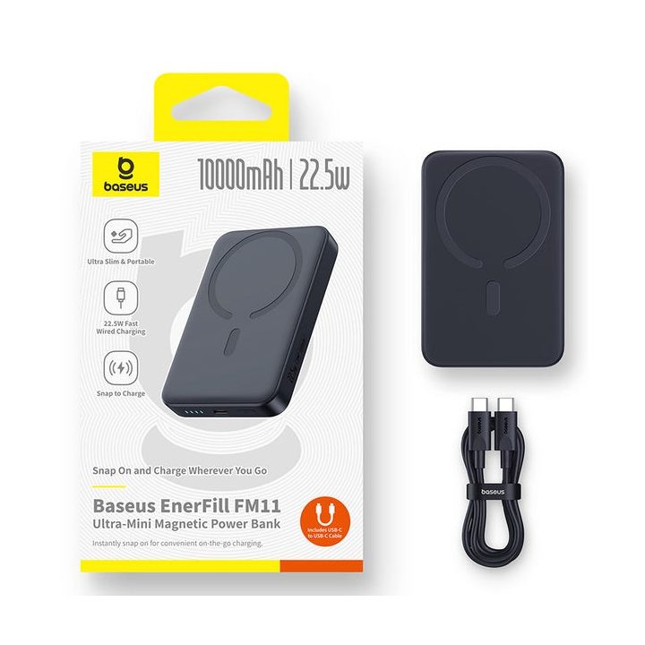Baseus EnerFill FM11 10000 mAh Wireless charging Black