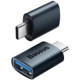 Baseus Ingenuity Series USB-C to USB-A 10Gb/s adapter black