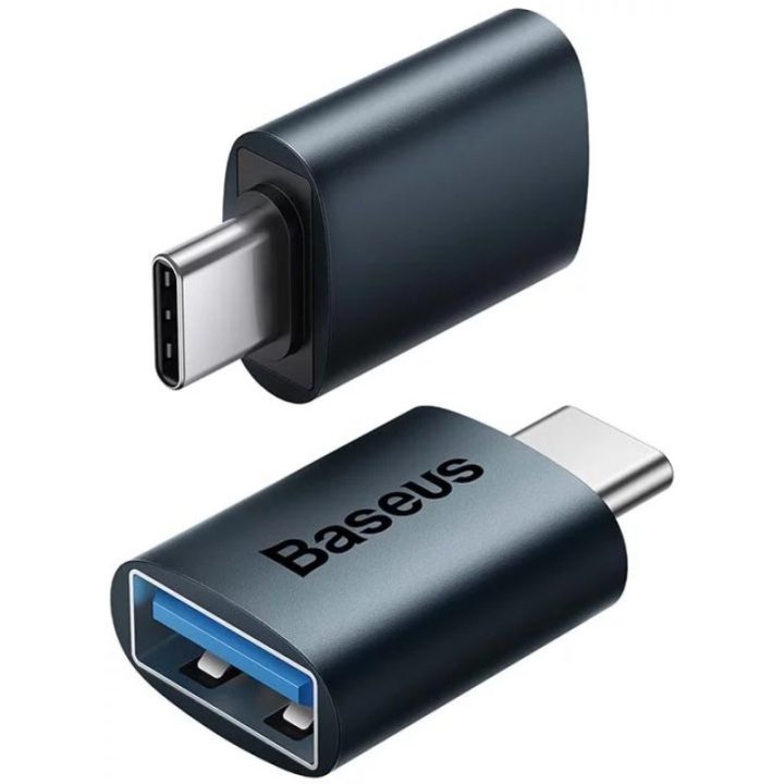 Baseus Ingenuity Series USB-C to USB-A 10Gb/s adapter black