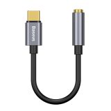 Baseus L54 mobile phone cable Black Grey USB C 3.5mm